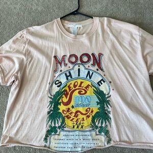 Urban outfitters moon shine graphic tee